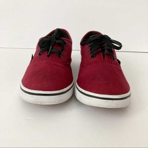 Vans Lo Pro Skate Shoes Size 8.5 Burgundy - Picture 4 of 8